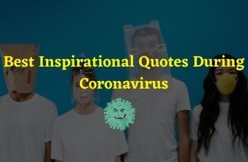 Inspirational Quotes During Coronavirus